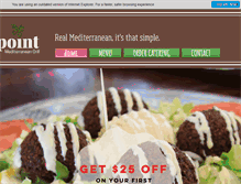 Tablet Screenshot of midpointgrill.com